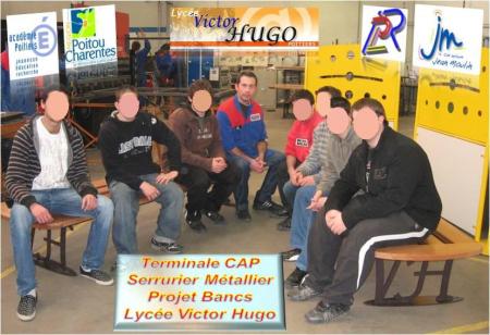 PROJET BANCS - assemblage final avant la pose sur site